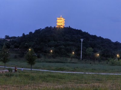 潜川阁夜景