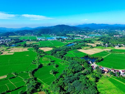 沃野村居 乡景如画